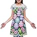 SESLFLKPJK Holidays Gardening Restaurant Bib Aprons Large Pocket Waterproof Fashion Apron Boys Girls, Easter Eggs Art Apron With Roomy Pocket Waiter Hostess Aprons