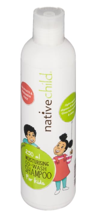 Nativechild Kids Moisturizing Shampoo (250ml) - Gentle, Eco-Friendly Cleansing for Dry, Prone-to-Breakage Hair
