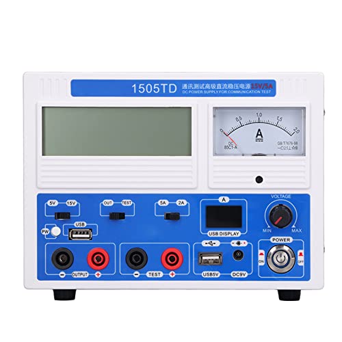 Alimentation de banc pour tests en laboratoire d'électronique avec écran LCD haute précision