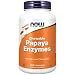 Produktbild Now Foods, Chewable Papaya Enzyme, 500mg, 360 Kautabletten, Laborgeprüft, Sojafrei, Glutenfrei, ohne Gentechnik