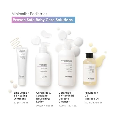 Image of Minimalist Baby Lotion with Ceramide & Squalane | Pediatrician Approved Nourishing Baby Moisturizer | 300gm