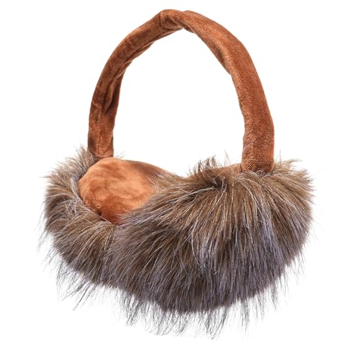Cache-oreilles d'hiver en fausse fourrure femme : idée cadeau chaleureuse