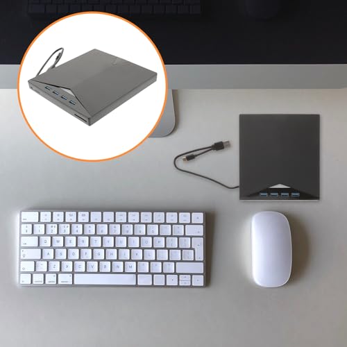 Unidad externa USB tipo C regrabadora DVD ultra delgada miniatura 2