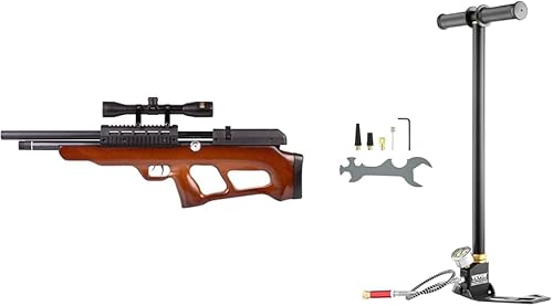 Beeman Paquete de rifle de aire bajo palanca PCP con bomba de mano de alta presión VEVOR Airgun PCP (30MPA)