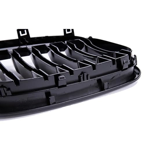 Rejilla de parachoques negro mate de una línea compatible con modelos 2018-2021 3