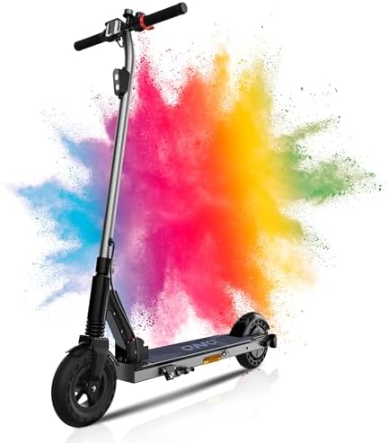 QnQ E Scooter, 2026 8 Zoll Faltbarer Roller, 500 W/20 km/h Motor, 15 km Reichweite, pannensichere Wabenreifen, Kinder und Jugendliche.