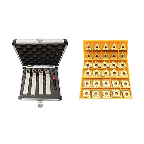 Porta herramienta de torneado indexable con 11 inserts