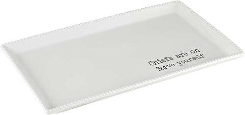 Miniatura 6 de 47th & Main Vajilla de cerámica con temática de fútbol, juego de condimentos de chile, Bulldogs