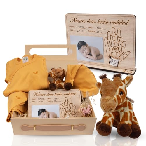 Regalo Original Recién Nacido Bebé Niño Niña Incluye Conjunto Ropa 100 Algodón Peluche Aleatorio Madera Personalizada Datos Nacimiento Decoración Habitación Baby Shower Caja Premium Eco Friendly Regalo Original Recién Nacido Bebé Niño Niña Incluye Conjunto Ropa 100 Algodón Peluche Aleatorio Madera Personalizada Datos Nacimiento Decoración Habitación Baby Shower Caja Premium Eco Friendly