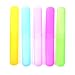 KLOUD City Pack of 5 Different Color Plastic Toothbrush Case/Holder for Travel Use (Style ONE)