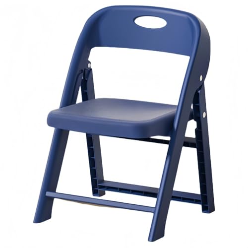 Piulta子供椅子 子供用スツール 背もたれ 子ども用チェア ローチェア キッズチェア 折りたたみ ミニチェアー 赤ちゃん 滑り止め付き 軽量持ち運び (濃青色,小さいサイズ)