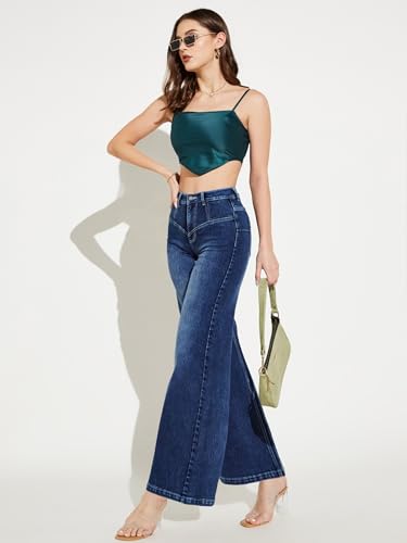 Image of Miss Chase Women's Wide-Leg Jeans