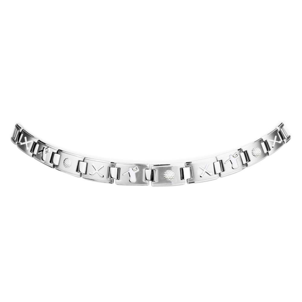 Mode Titan Stahl Armband, Handgelenk poliert Panzerkette Kettenarmband Schmuck Exquisiter Accessoire, Tolles Geschenk, für Herren, 1 Stück Exquisit, Steel