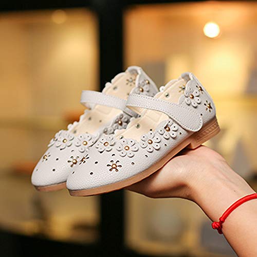 TangDao Toddler Girl Dress Shoes Mary Jane Ballerina Ballet Flats for Girls Flower Girl Little Kids Wedding Party School Uniform Shoes Princess Flat3