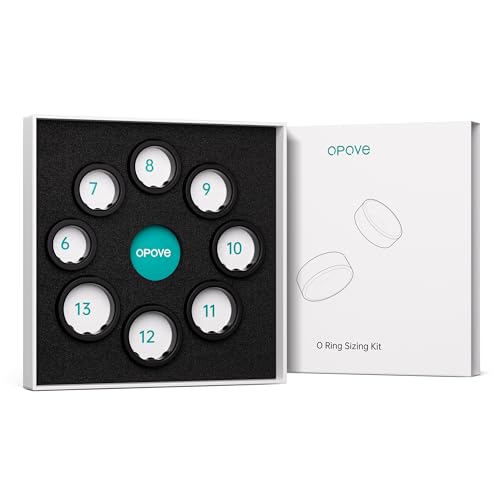 Image of Opove O Ring Sizing Kit - Size First Before You Buy, Choose from 8 Sizes - Sizes 6 to 13, Find The Perfect Smart Ring, Stylish Design, Only Compatible with O Ring Smart Ring