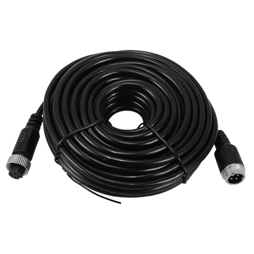 Cable de extensión de 4 pines contra interferencias en cámara de visión trasera de 10m