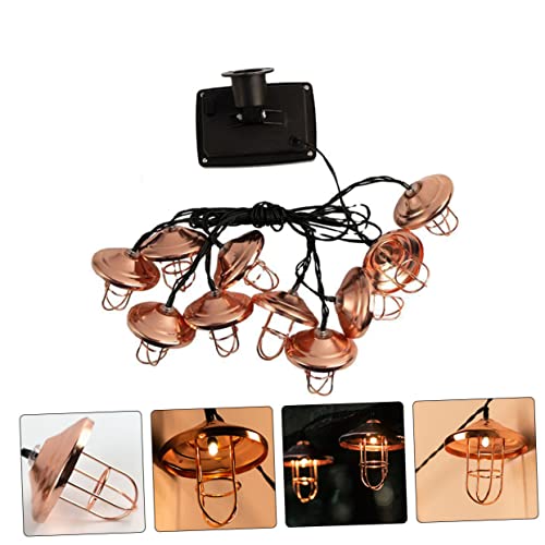 Garvalon 1Set Light Post Outdoor Garden Lights Outdoor Decor Outdoor Pendant Light Moroccan Patio Lights Vintage String Lights Garden Solar Lights Led String Light Ambient Lighting Morocco #TOP1