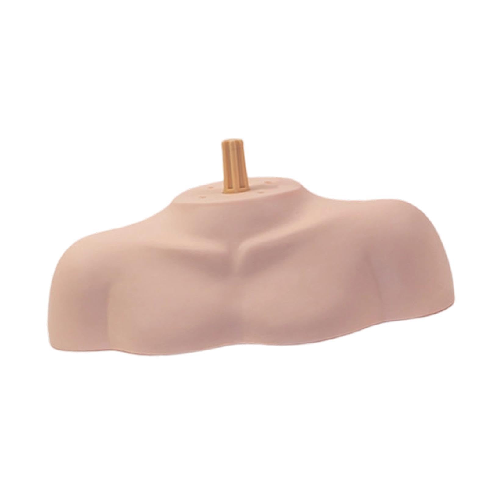 Supporto per testa di manichino, modello di spalla, manichino per cosmetologia, busto, spalla, per esercitarsi a casa, barbiere, parrucchiere, Asta Scanalata