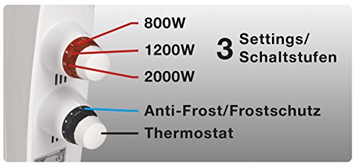 Honeywell Design-convector, 2000 W, wit, HZ822E2 - Image 5