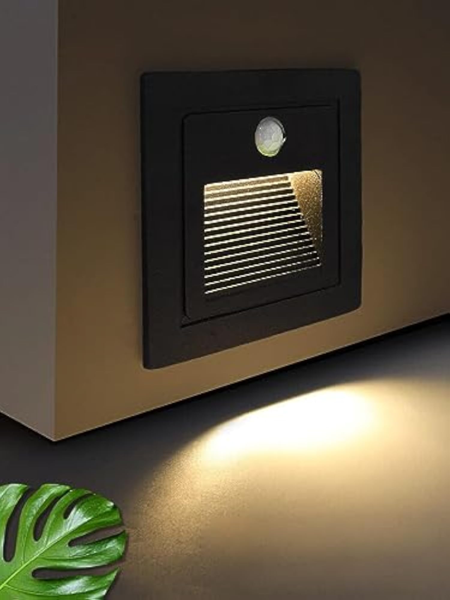 LED Dark Grey 3W Motion Sensor Foot Light