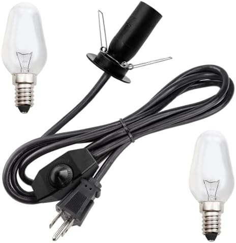 The Body Source Replacement Dimmer Switch and Bulbs (2X) Himalayan Salt Lamps – Dimmer Switch and 2X Replacement Bulbs for SL-01, SL-02, SL-03