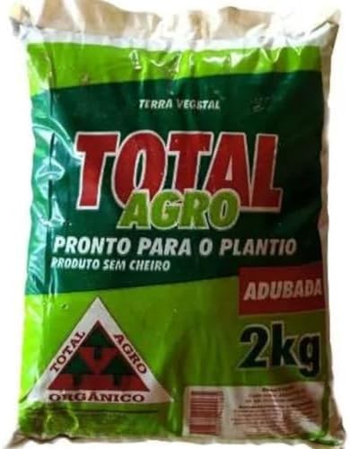 Terra Vegetal Preta Adubada Pacote 2kg - Substrato Orgânico para ...