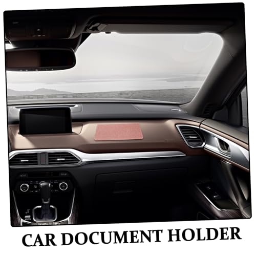 Organizador de documentos para coche PU miniatura 3