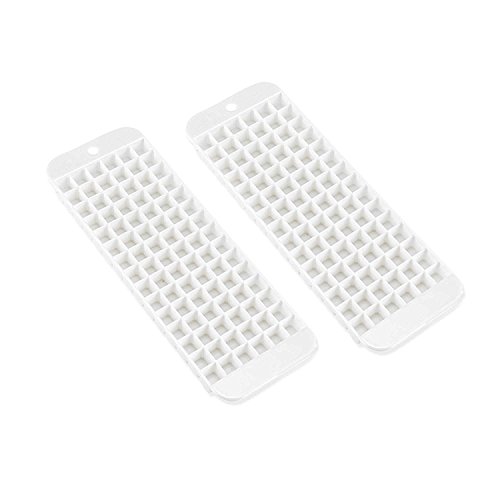 Cubette Mini Ice Cube Trays (2 Sets, White)