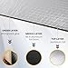 VOISNE Sound Deading Material for Cars,197 mil(5mm) 21 sqft Sound Deadening,Aluminum Foil Finish Automotive Sound Deadener,Noise Insulation and Vibration Dampening Material 19 Pcs