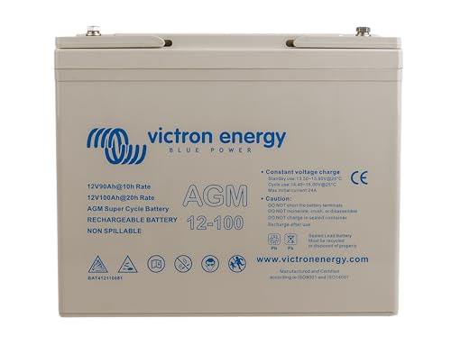Victron Energy AGM Batterie Super Cycle 100 Ah 12 Volt (M6)