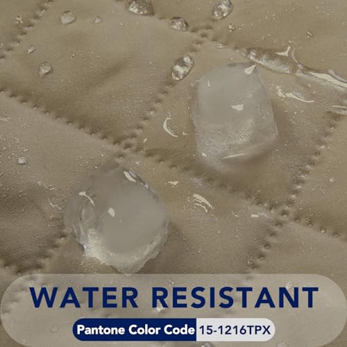 image for PureFit Reversible Quilted Sofa Cover, Water Resistant Slipcover Furni
