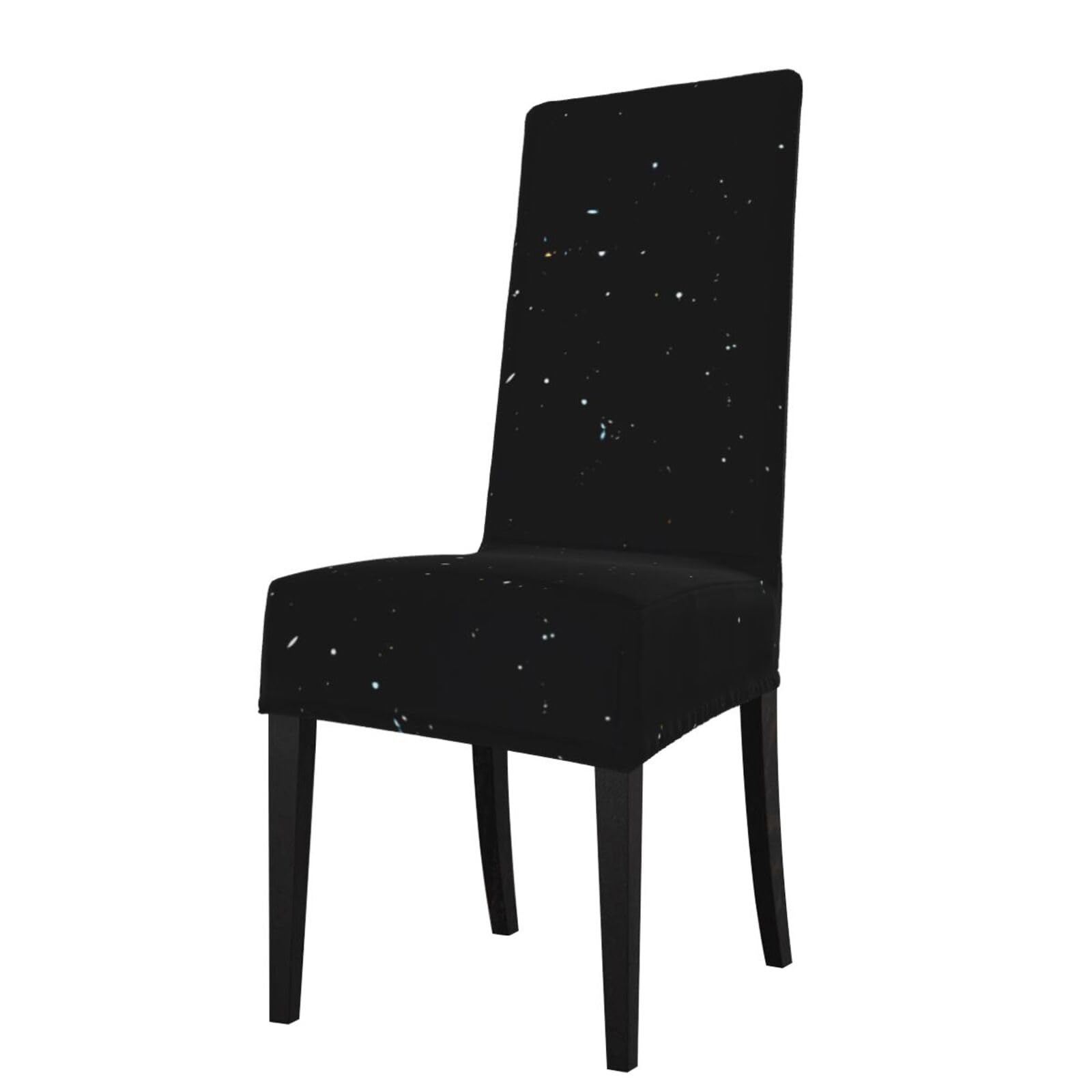 Yyhwhjde Black White Dot Prints Protection Cover For Dining Chair – Stretch Slipcovers For A Fresh, Refreshed Dining Room Look!