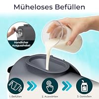 KLAMER Softeismaschine, Eismaschine & Slush Maschine mit 7 Programmen – Ansicht 4
