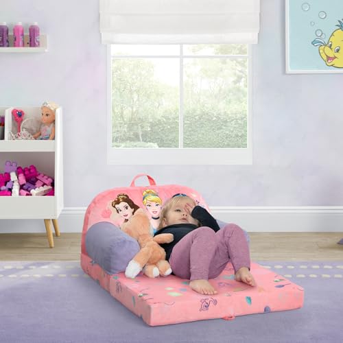 Image of Delta Children - Disney Princess Cozee Buddy Flip-Out Kids Chair, Pink