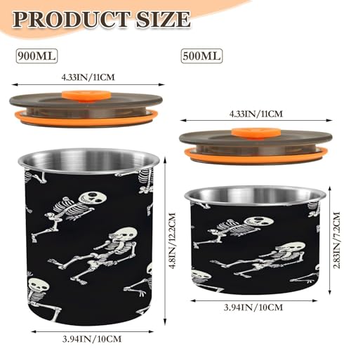 Envase de acero inoxidable para almacenamiento de café 30oz miniatura 2