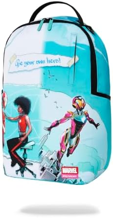 Sprayground MARVEL IRON HEART OFFICIAL COLLAB - BE YOUR OWN HERO BACKPACK — view 4