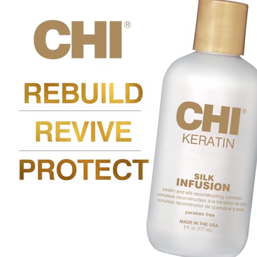 Chi 0633911728895 Keratin Silk Infusion, Hydrating Hair Serum thumb #2