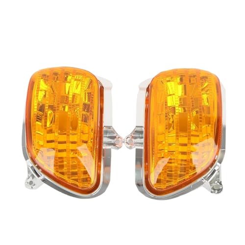 For ホンダ for ゴールドウイング 1800 GL1800 2001-2017 オートバイ用フロントターンシグナルレンズシェル(Orange)