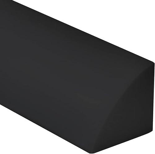 Duzzy Presa de tira de agua de esquina de 78 pulgadas, deflector autoadhesivo con bloqueo de agua para adecuado para el espacio entre la ducha, la