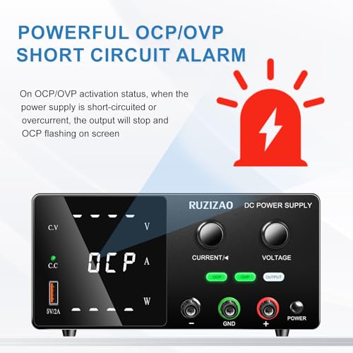 Alimentation stabilisée 30V 10A DC pour éviter les surtensions sur vos circuits - 3