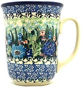 Polish Pottery Mug - 16 oz. Bistro - Unikat Signature U4572