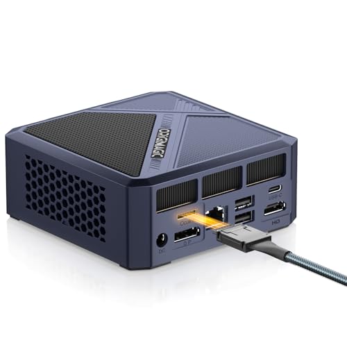 origimagic A1 Mini PC Oculink, Ryzen 7 7840HS, 32GB DDR5 1TB NVMe SSD Mini Desktop PC with Radeon 780M, 8K USB4.0, 2.5G LAN, Wi-Fi6E, BT5.2, Reliable Home/Office Mini Computer