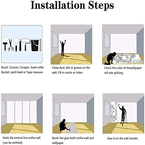 Colomac Ceiling Wallpaper, Blue Sky White Clouds Ceiling Sticker, Customize Ceiling 3D Wall Mural Size Picture Suitable For Bedroom Lobby Home Decor Wall Stickers (144" Wx100, 20) #TOP7