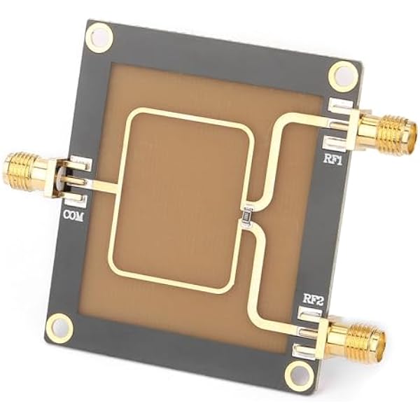 Tangxi RF Power Splitter Широкий диапазон частот Многофункциональный 2-сторонний разделитель мощности Обеспечение стабильной работы 2 шт.