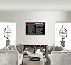 Motivational Quotes Canvas Wall Art Inspirational Core Values Poster Print Modern Inspiring Entrepreneur Picture Painting Framed Artwork for Office Gym Home Wall Decor Ready to Hang #3