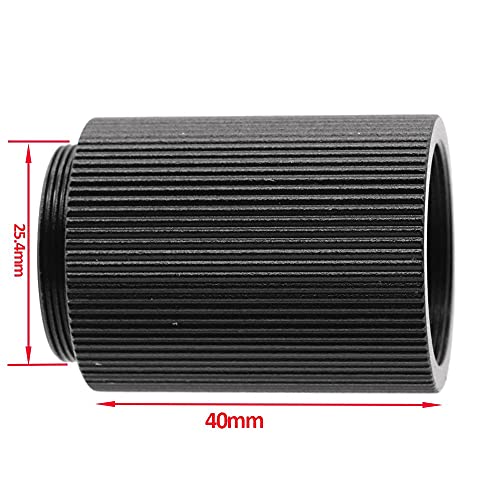 Adaptador de Extensión C-Mount a CS-Mount, Anillo Espaciador para Cámaras CCTV de Seguridad, 40 mm miniatura 3