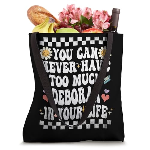 Bolso tipo tote 'You Can Never Have Too Much Deborah In Your Life' miniatura 4