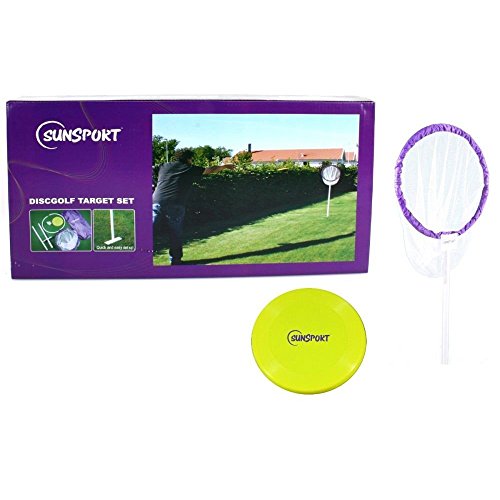 Preisvergleich Produktbild Sunsport 413-100 - Frisbeescheibe Discgolf Target Komplettset