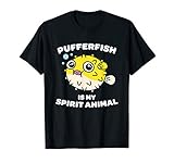 Puffer Fish Is My Spirit Animal Tshirt For Aquatic Pet Fans