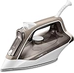 Rowenta Effective +, Plancha de vapor 2400 W, golpe de vapor de 120 g/min, ajustes fáciles de usar, vapor automático, Autosteam, suela Microsteam 300 de acero inoxidable, DX1635